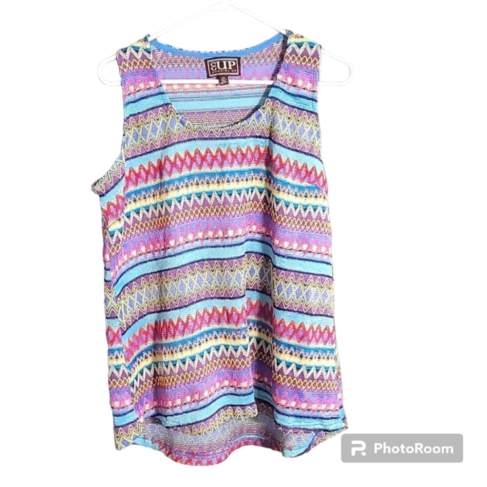 Cowgirl Up Sleeveless Sweater Top